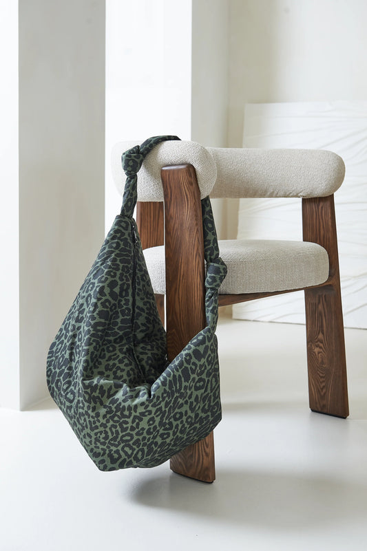 Lukkily Bag - canvas Leo sea green