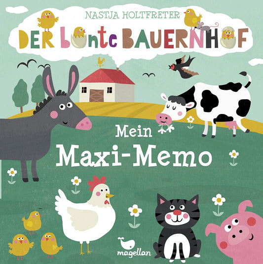 bunter Bauernhof - Maxi Memo