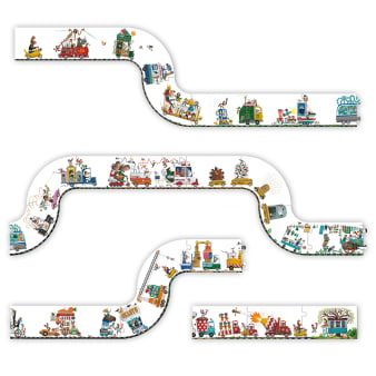 Straßenpuzzle | Stop&Go