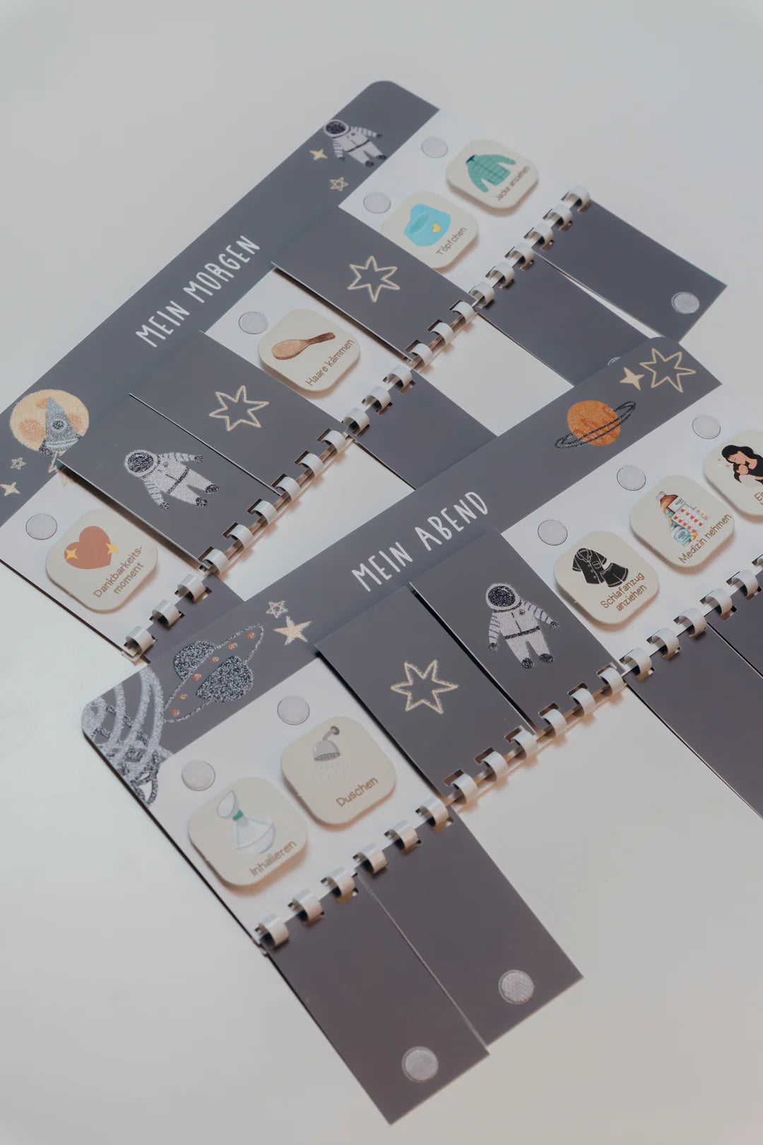 Routineplaner Morgen - und Abendroutine - verschiedene Designs