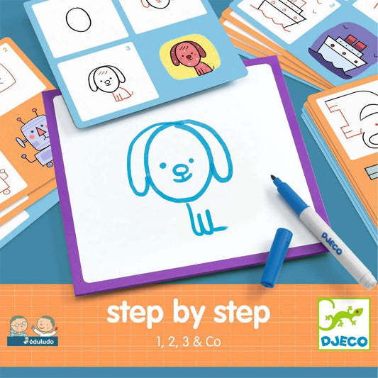 Lernspiel Step by Step 1,2,3