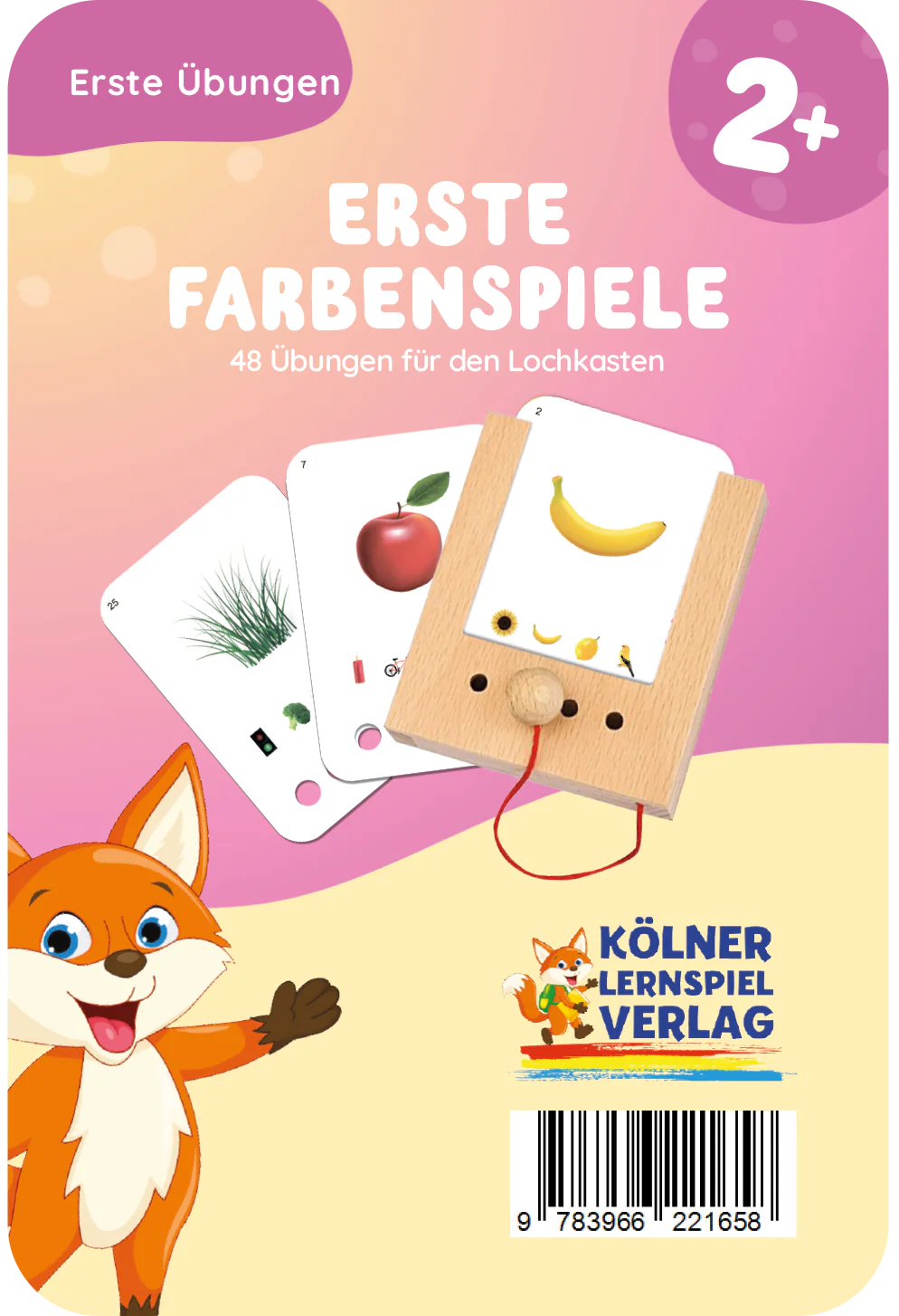 Kartensatz: Erste Farbenspiele ab 2 Jahre